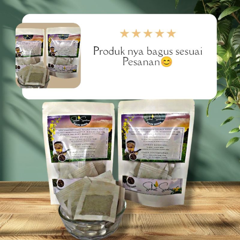 

Sena Leaf Tea | Detox Pembersih Usus Kotor | Teh Pelangsing | Teh Daun Jati Cina Isi 20 Tea Bag