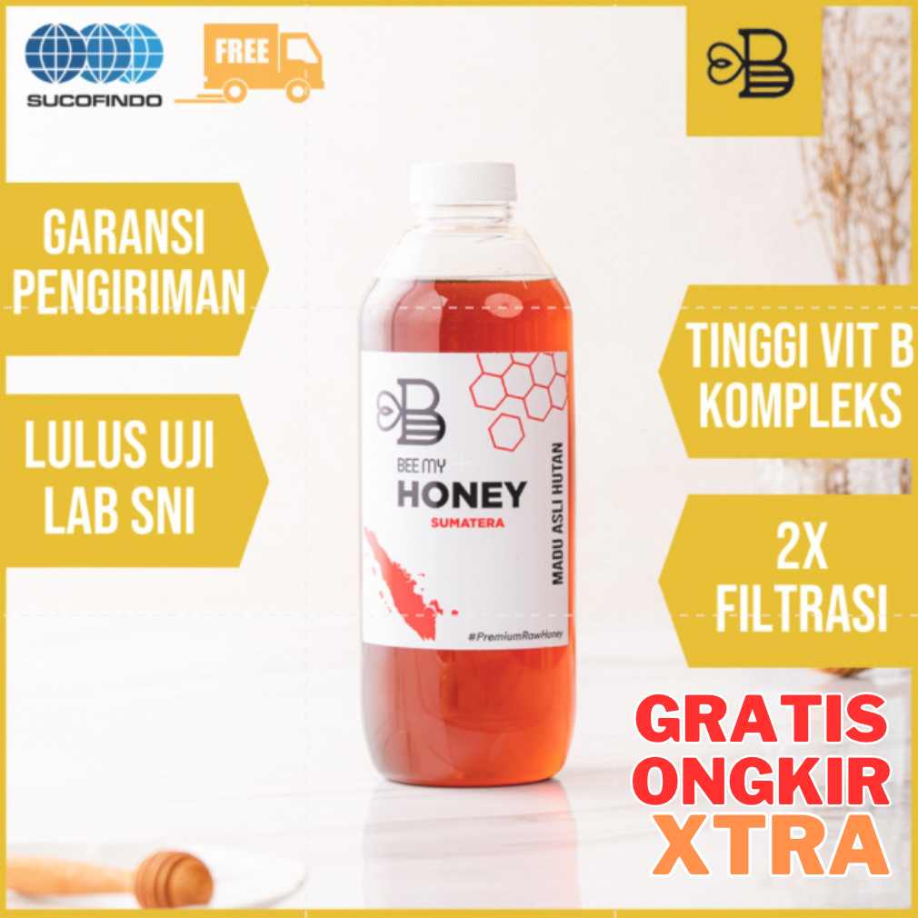 

Madu Hutan Sumatera 1000 ml | 100% Murni & Asli | Raw Honey 1 Liter