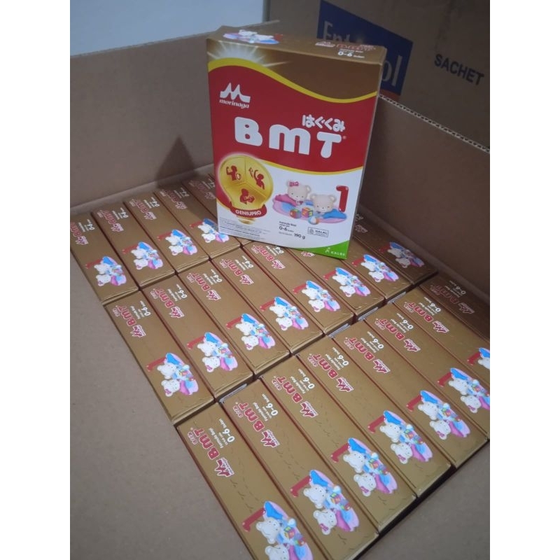 morinaga bmt 0 6 bulan 190gr exp april2027