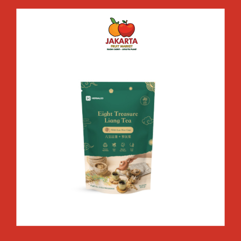 

HERBALEO EIGHT TREASURE LIANG TEA WITH LUO HAN GUO 125G