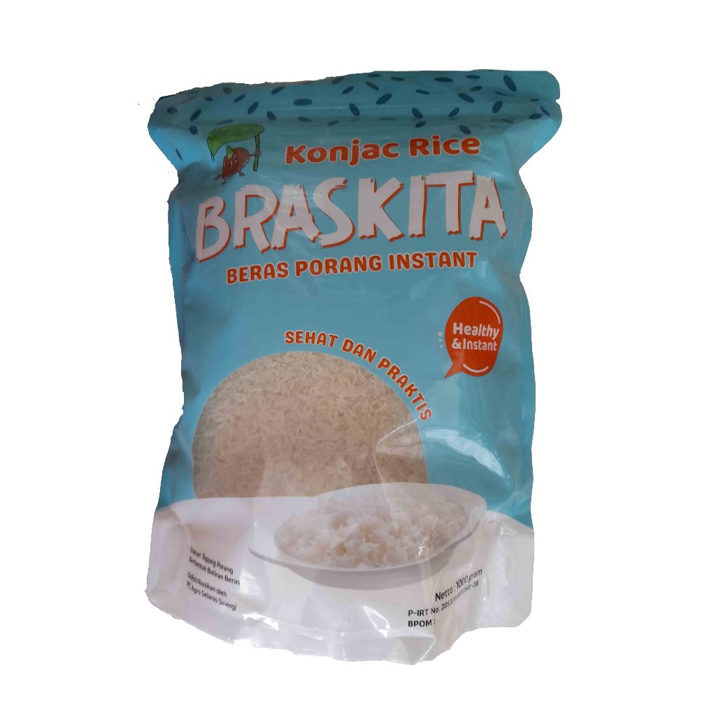 

BRASKITA BERAS PORANG INSTANT 1KG PCH