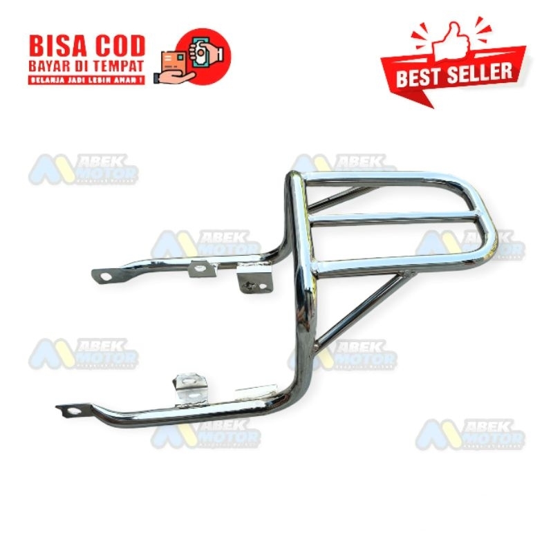 RAK BELAKANG CB CROME BEGEL BELAKANG CB100 CB125 CB GLATIK
