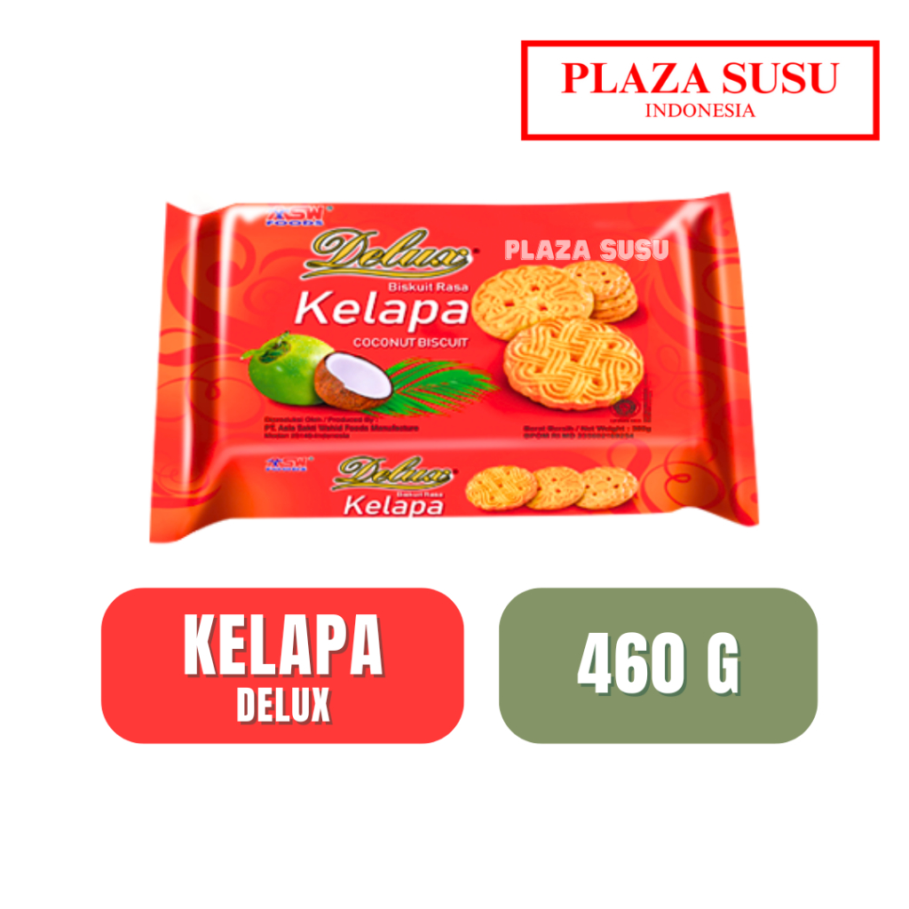 

DELUX KELAPA BISCUIT JAJAN COCONUT CAMILAN BISKUIT 300G