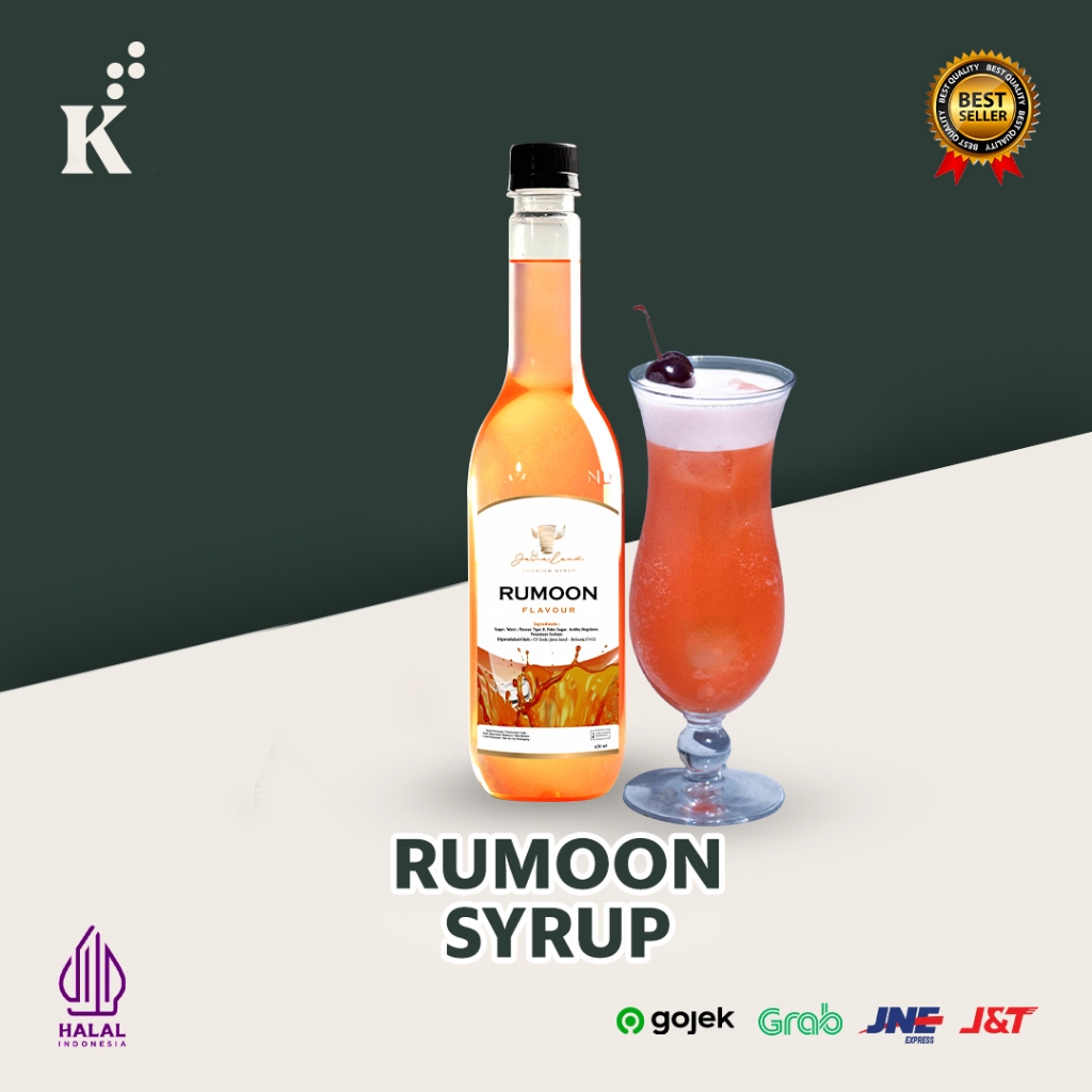 

Syrup/Sirup Premium Javaland Rasa Rumoon 650 ml
