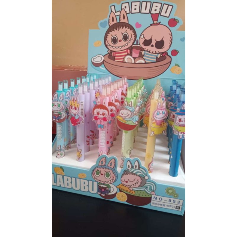 

6 PCS (1 SERI) PEN GEL MODEL LABUBU