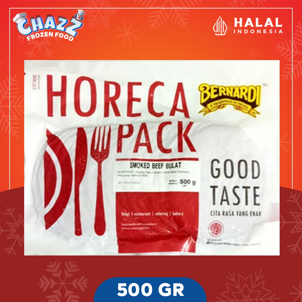 

Bernardi Horeca Smoked Beef Bulat VP 500 Gram