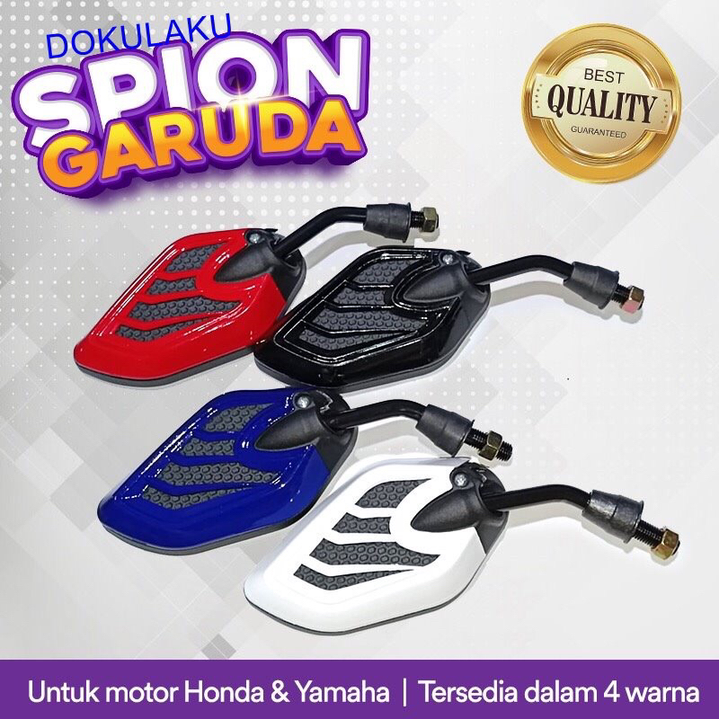 KACA SPION MOTOR VERANO UNIVERSAL/KACA SPION MOTOR VARIASI/ TYPE GARUDA