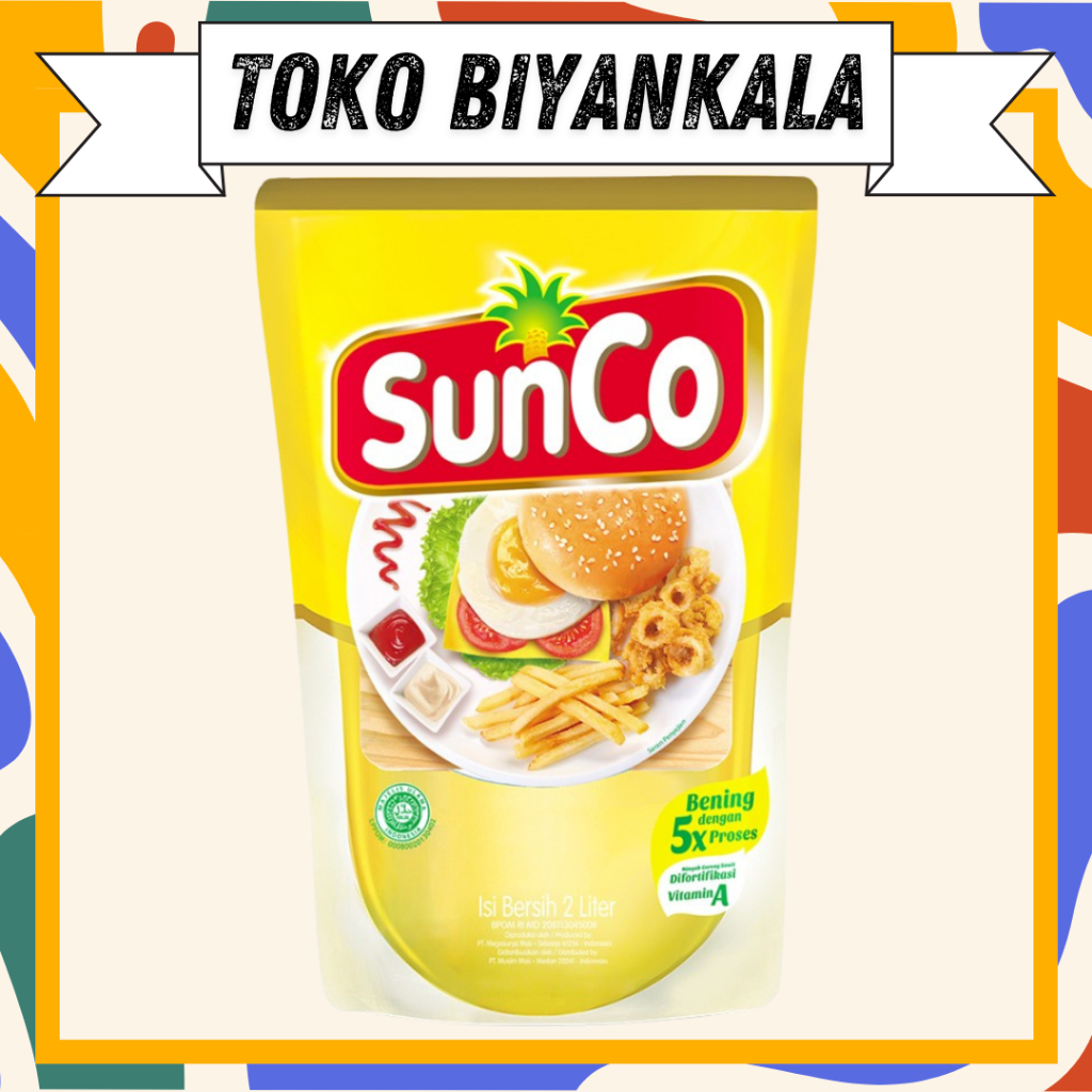 

✅ TOKO BIYANKALA ❤️ MINYAK GORENG SUNCO 2 LITER