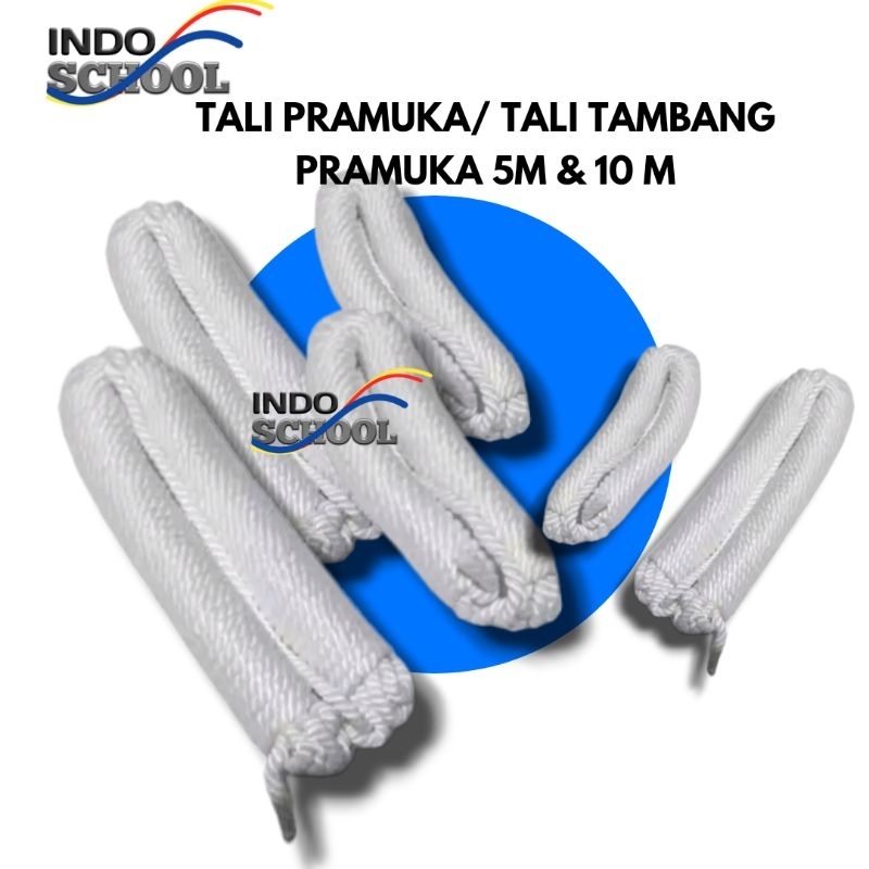 

TALI MARLON 5 METER DAN 10 METER / TALI TAMBANG PRAMUKA 5 M 10 M, TALI PRAMUKA, TALI PANDU, TALI MARLON, TALI TANDU, TALI RAMI BESAR KECIL , PERALATAN PRAMUKA