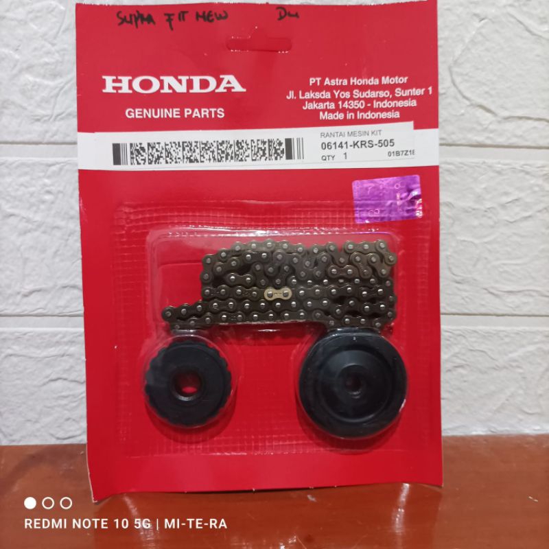 rantai keteng honda supra fit new rantai kamprat supra fit new 1set