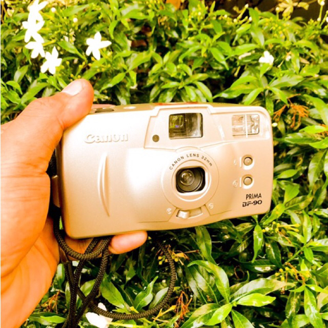Kamera Analog Point and Shoot Canon Prima BF-90 silver