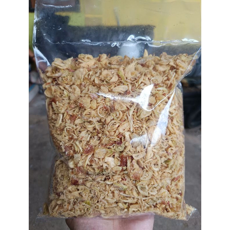 

1kg Bawang Goreng Sumenep Asli siap saji kemasan 1000 gram