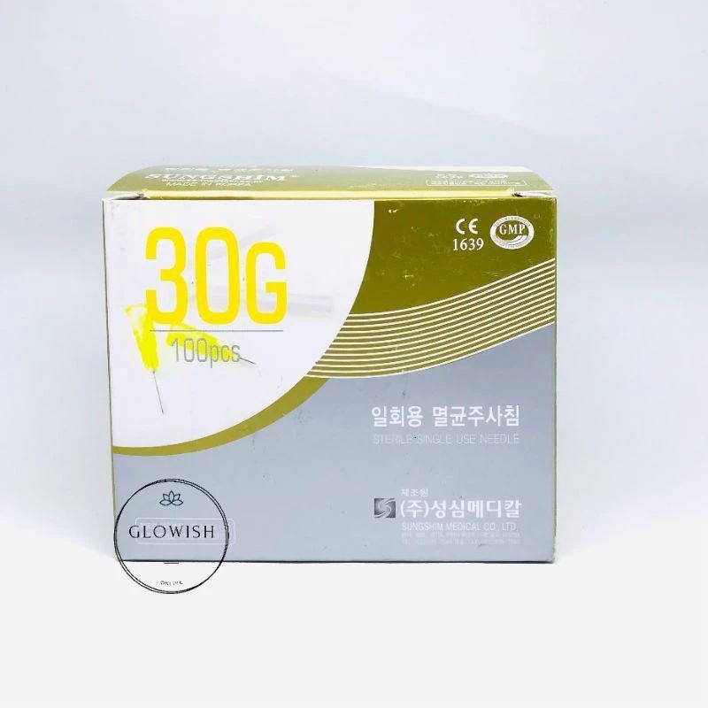 Box Sungshim Jarum Meso Needle | Ultra Thin Nano Meso Lipo Jarum Skinbooster