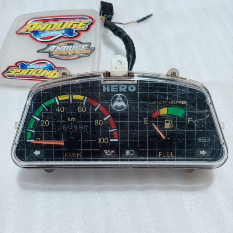 spedometer spidometer speedometer odometer gauge motor Malika Hero puch matic 2tak