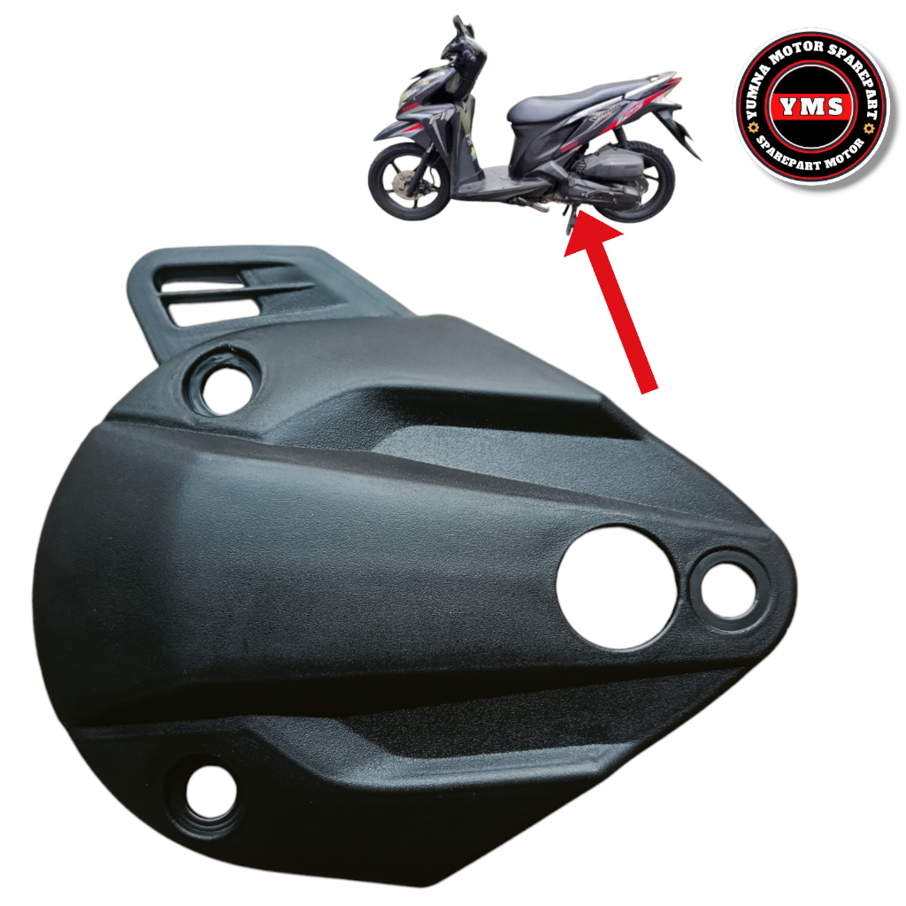Cover tutup cvt  vario 125 cover L duct cvt honda vario techno 125 old cover bak cvt vario 125 kzr