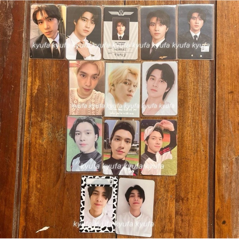 PHOTOCARD PC NCT WAYV HENDERY PILOT JUMATAN BASEBALL MURAH MURCE