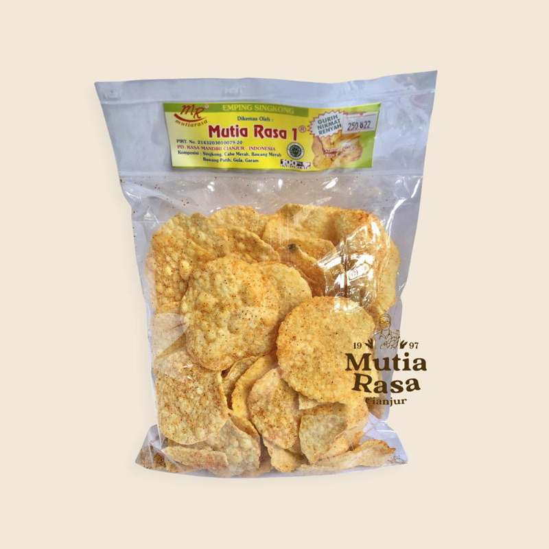 

Opak singkong Pedas