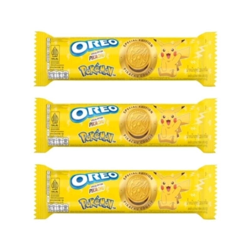 Oreo pokemon biskuit chocolate banana 119.6gr