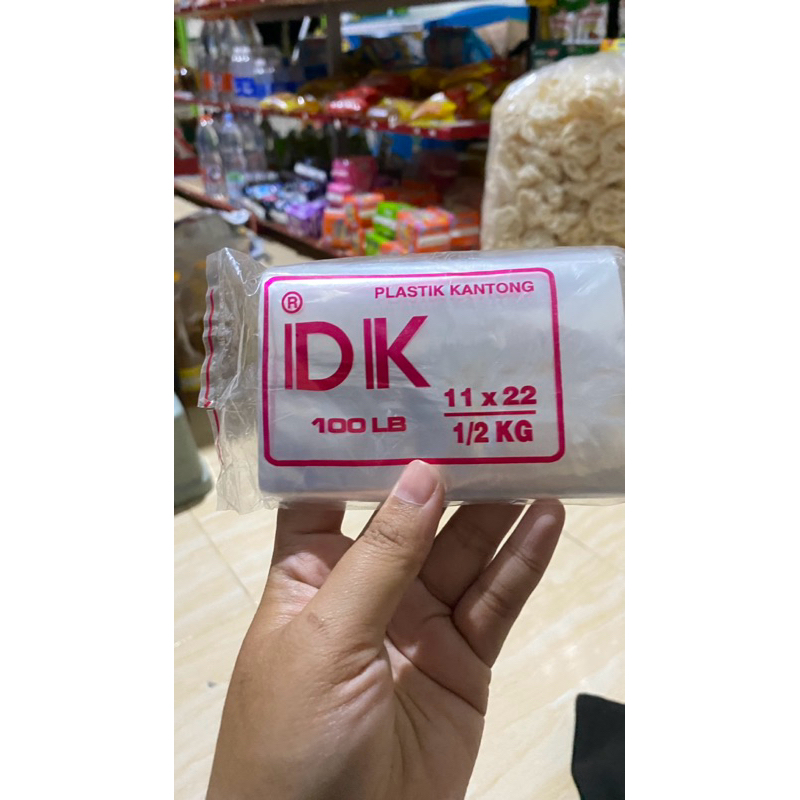 PLASTIK DK 1/2kg Ecer & Gendel isi 5pcs MURAH