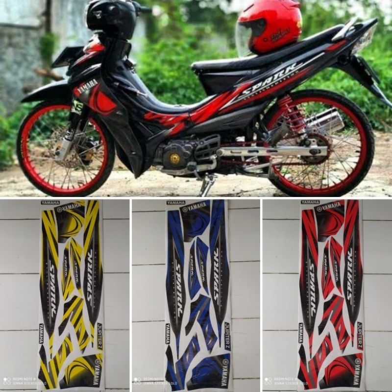 striping variasi Jupiter Z spark