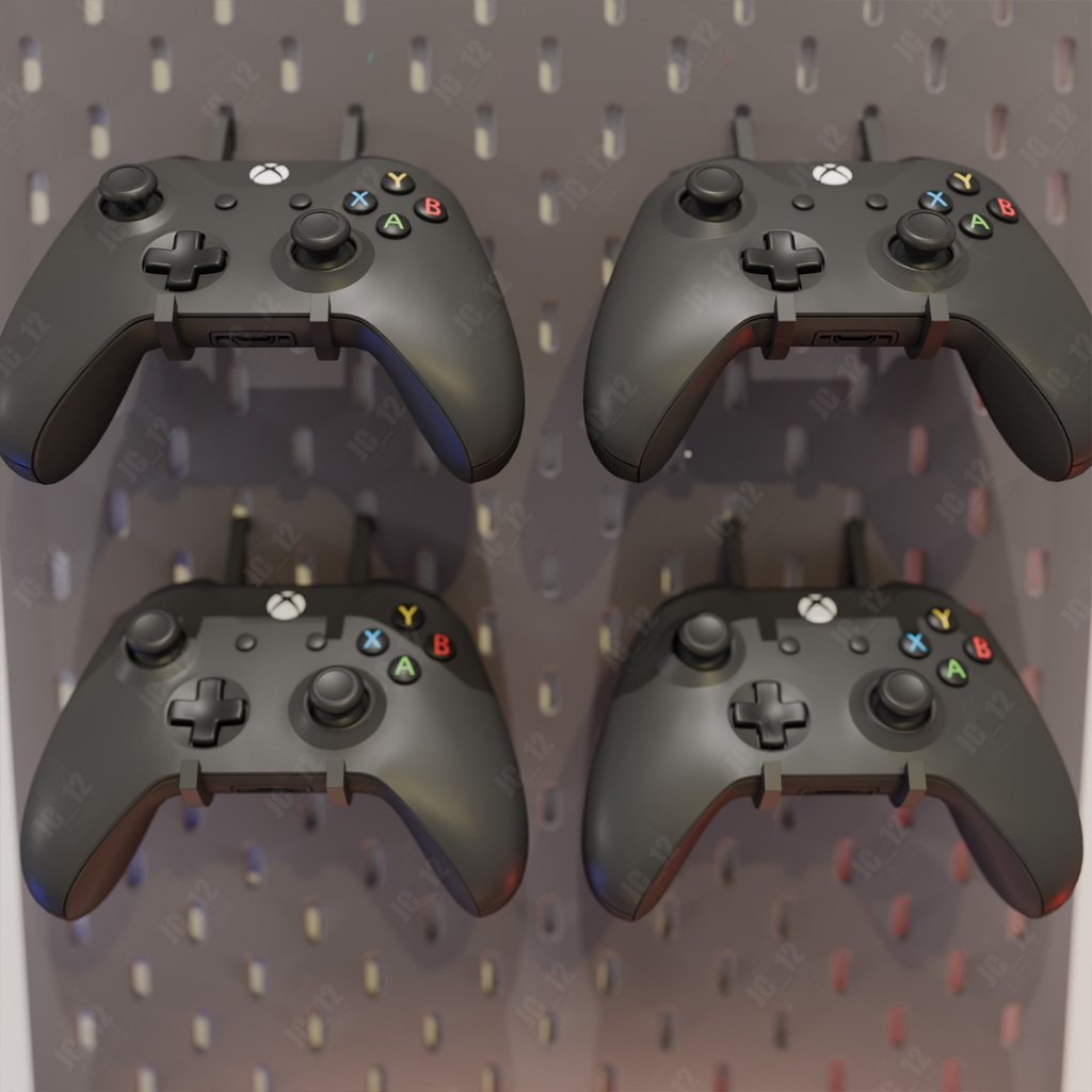 ikea skadis pegboard / Papan berlubang Xbox Controller Holder