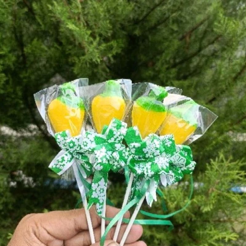 

PERMEN LOLIPOP BENTUK BUAH JAMBU METE SATU PACK ISI 20 PCS