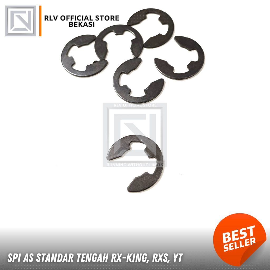 SNAPRING M12 TYPE E | RING E | SPI PEDAL ENGKOL RX-KING | KLIP PENGUNCI AS STANDAR TENGAH RXK RX KIN