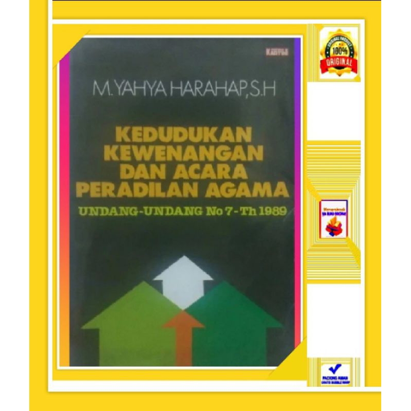 Kedudukan Kewenangan dan Acara Peradilan Agama - M Yahya Harahap