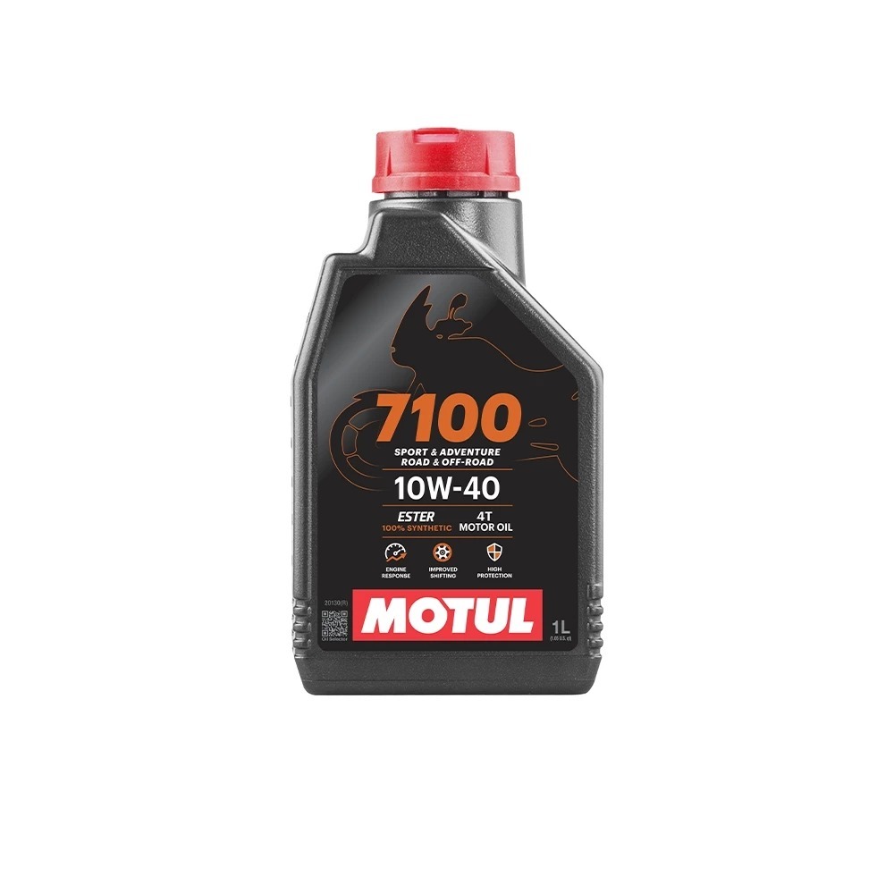 Oli Motor Motul 7100 4T 10W40 1L Full Synthetic Tarikan Enteng Mesin Lebih Halus dan Awet