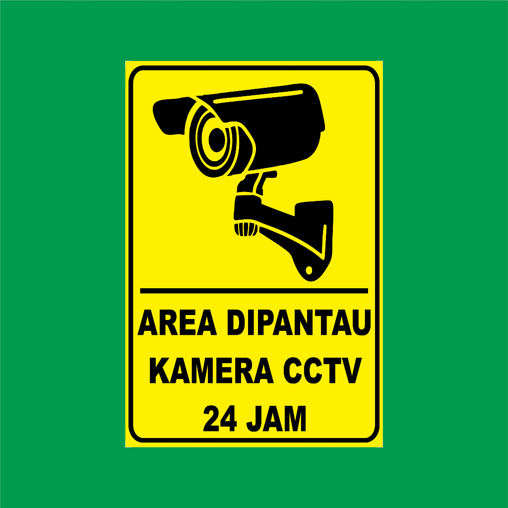 

STIKER CCTV KUNING READY BANYAK SILAHKAN