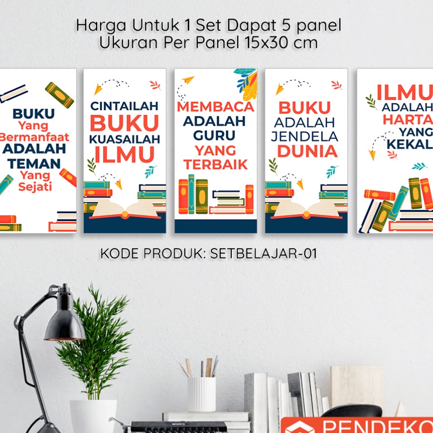 Termurah Hiasan Dinding Ruang Kelas Tema Belajar Untuk Dekorasi Kamar Anak Atau Pajangan Sekolah TK 