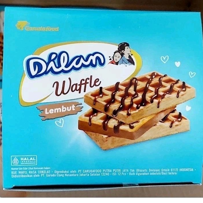 

Dilan waffle 1 box isi 12 dillan wafle