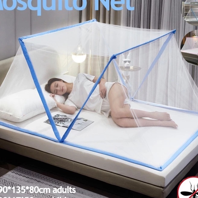 Flash Sale Kelambu kotak Tidur Dewasa Anti Nyamuk Kelambu Lipat Tidur Poble Kelambu Kotak