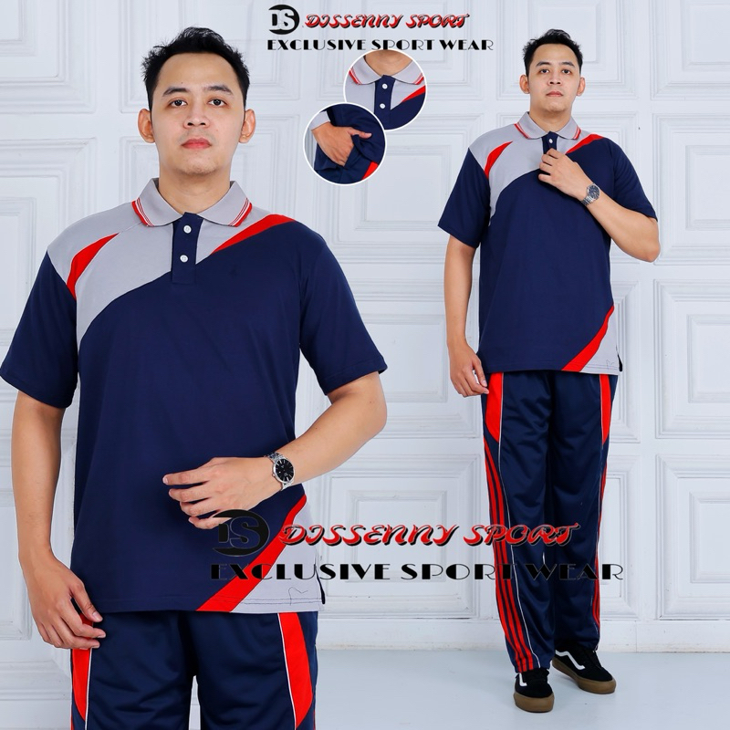 Setelan Olahraga Lengan Pendek Pria Wanita // Baju Olahraga Pria wanita Lengan pendek