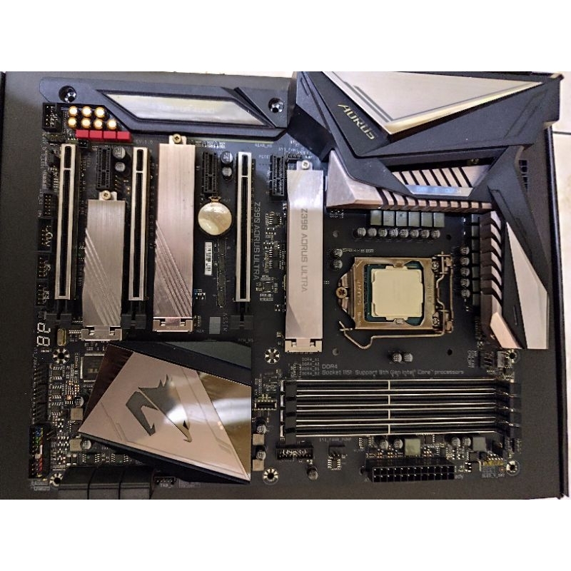 Paket Prosesor i7 8700 + Mobo Z390 Gigabyte Aorus Ultra