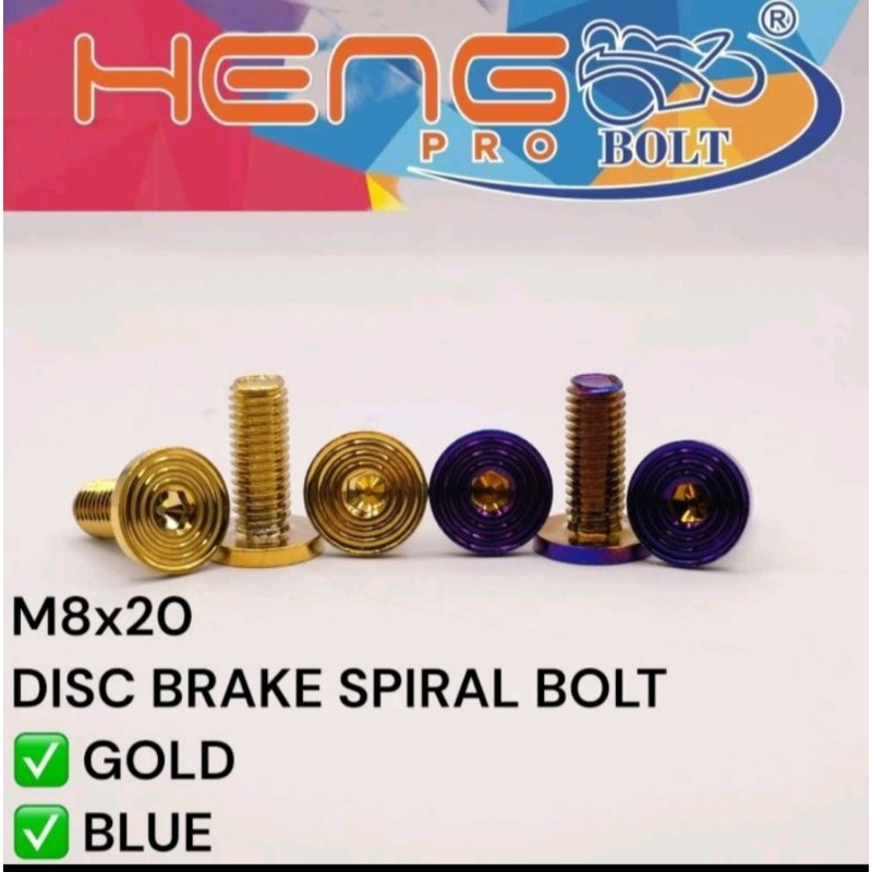 BAUT PROBOLT DISC BAUT CAKRAM M8x20 DRAT 12 UNIVERSAL MOTOR BEAT VARIO SCOOPY MIO FINO XEON XRIDE NI