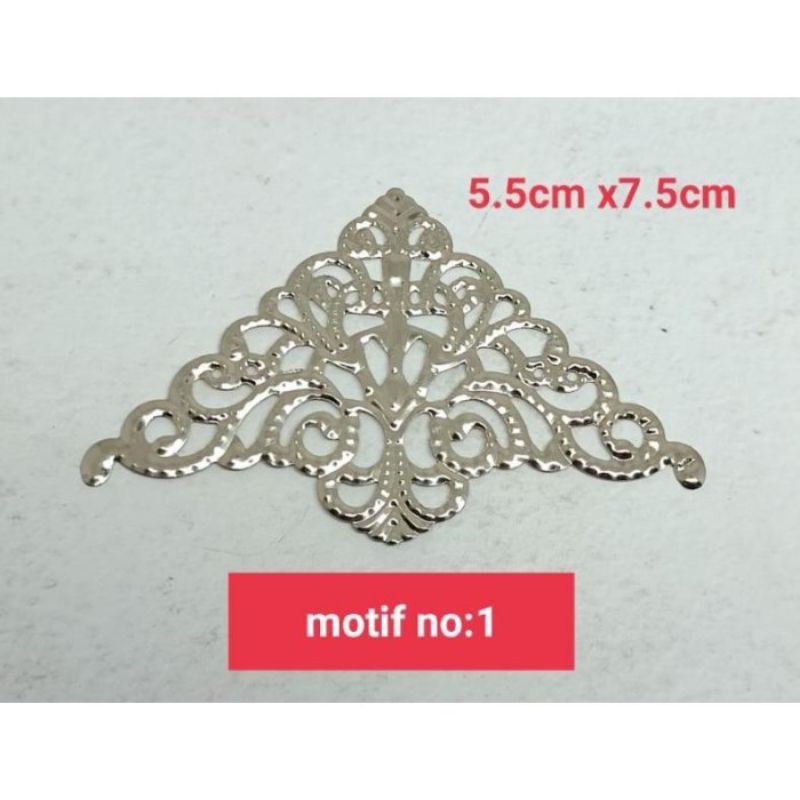 SIKU SUDUT BESAR HANTARAN /SUDUT HANTARAN/HIASAN SESERAHAN/SIKU BOX SESERAHAN