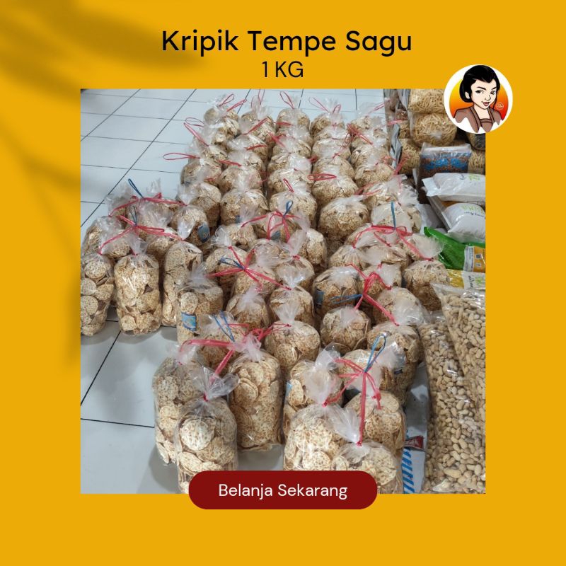 

KERIPIK TEMPE SAGU BALL 1KG/ CAMILAN MAK'E/ KERIPIK TEMPE GURIH/ KERIPIK TEMPE BULAT/ KERIPIK TEMPE SAGU ASIN