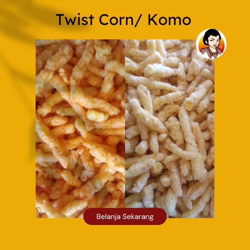 

TWIST CORN TES/ TWIST-TWIST TES/ CAMILAN MAK'E/ CEMILAN TWIST CORN/ CAMILAN TWIST-TWIST/ JAJANAN KOMO KILOAN/ SNACK KILOAN