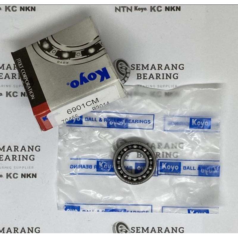BEARING / LAHER / LAHAR / BANTALAN RODA (6901CM) [12x24x6mm] KOYO MADE IN JAPAN