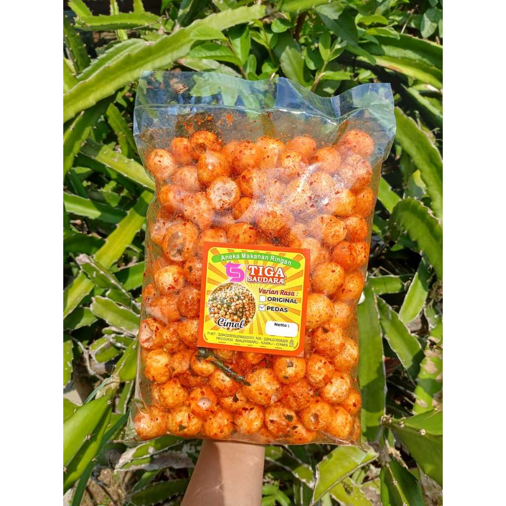 

Cimol Kering Pedas Extra Daun Jeruk 1kg