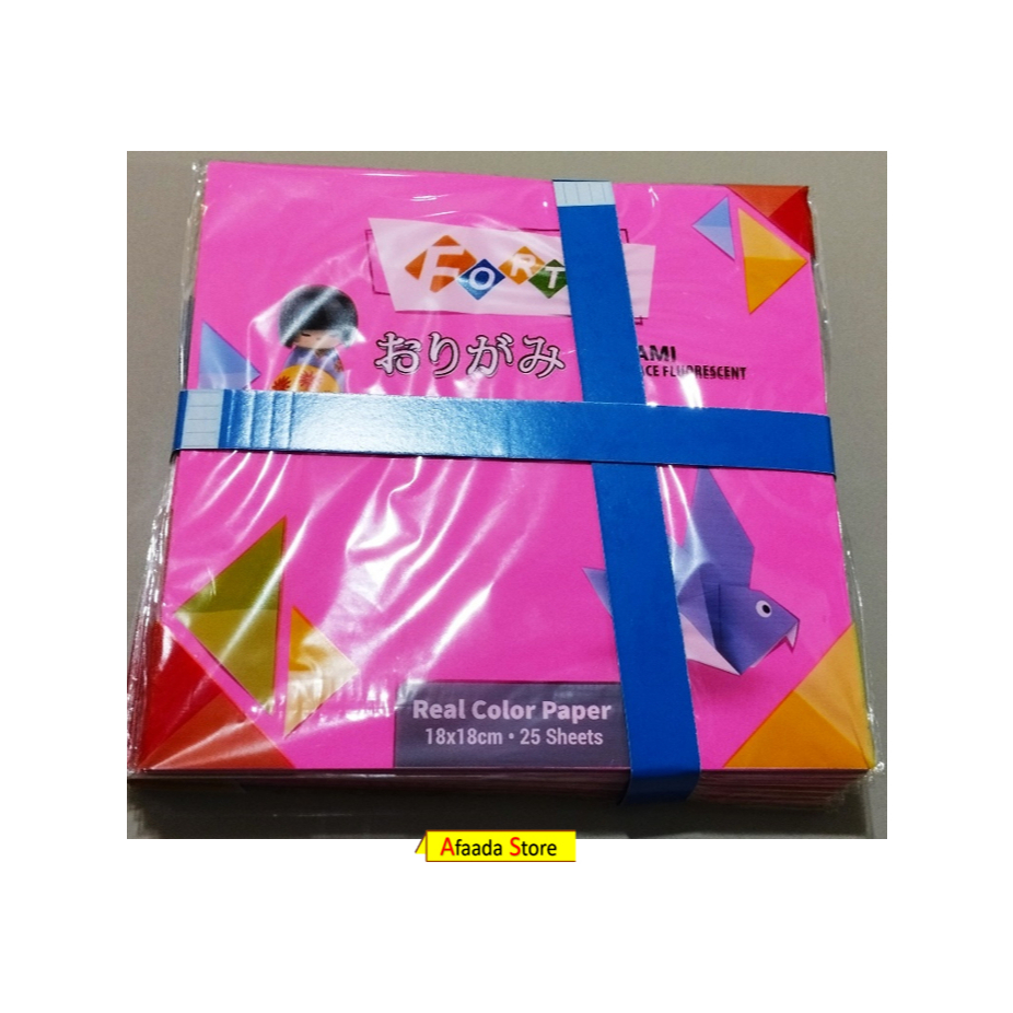 

KERTAS LIPAT / ORIGAMI FORTE UKURAN 18 X 18 cm