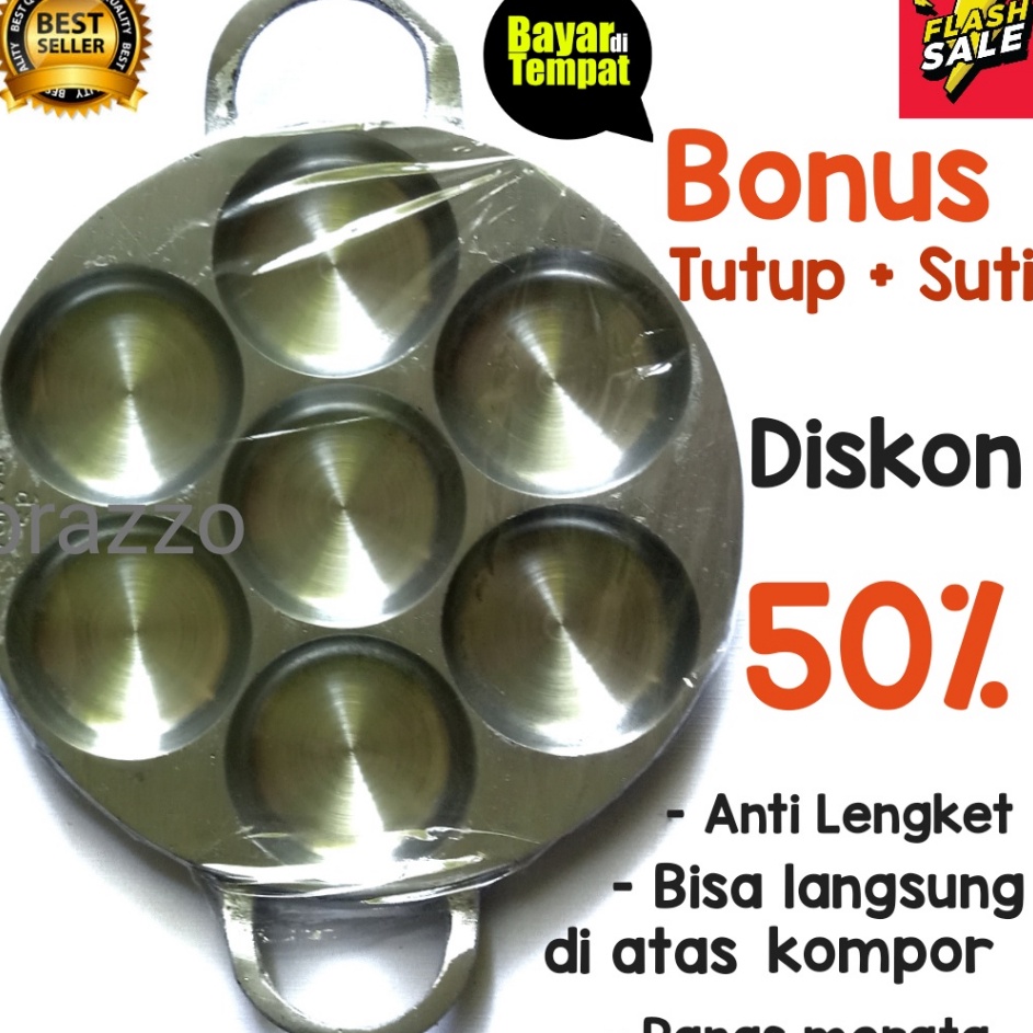 Lagi Dicari  Cetakan Kue Lumpur Bikang Martabak Mini Cilor Maklor Kamir Free Tutup dan Sutil