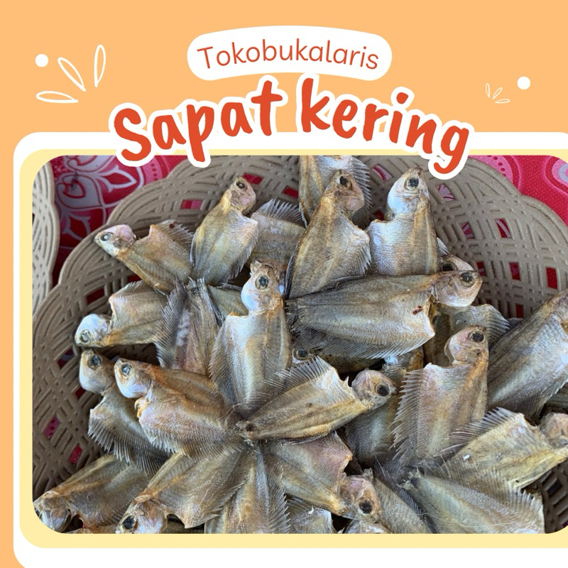 

Ikan Sepat Kering hambar 50 gram dan 100 gram