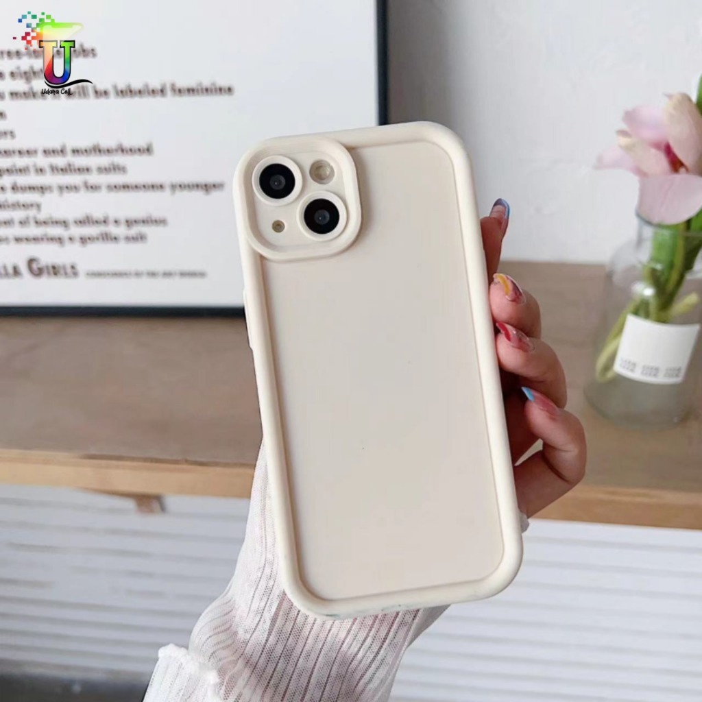 Softcase Silikon Case Casing Matte Rose Antishockproof Warna Permen For Vivo Y03 Y12 Y11 Y15 Y15s Y2