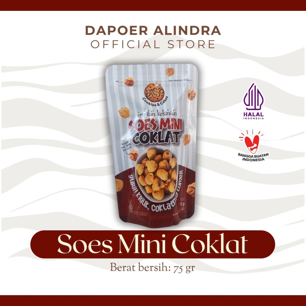 

Soes Kering Mini Coklat Premium