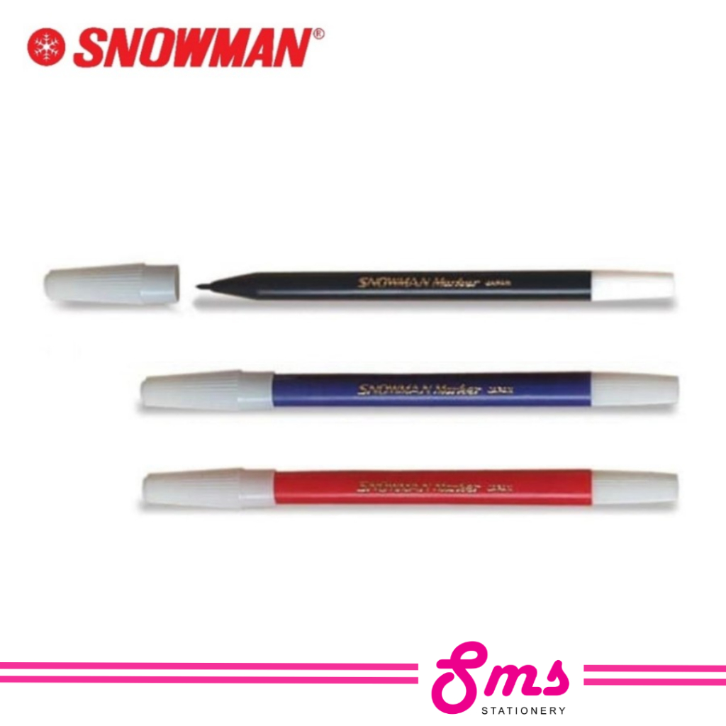 

Snowman Spidol Kecil Marker Pen PW1A - Hitam