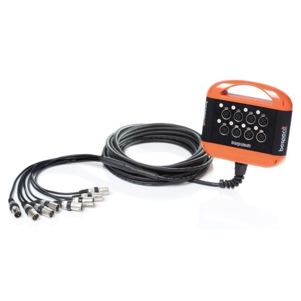 BESPECO XTRA800L10 Audio system with 8 XLR cannon inputs