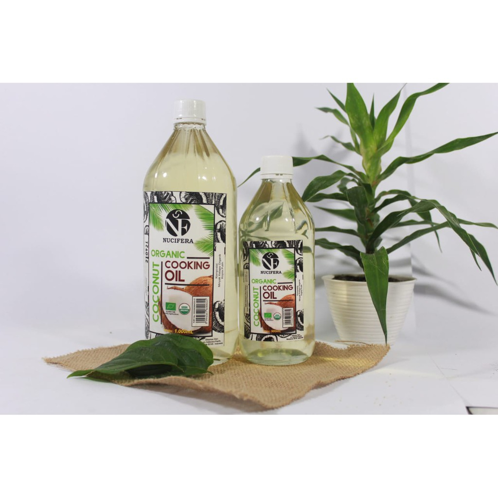 

Minyak Goreng Kelapa Organik 500ml - Organic Coconut Cooking Oil NUCIFERA