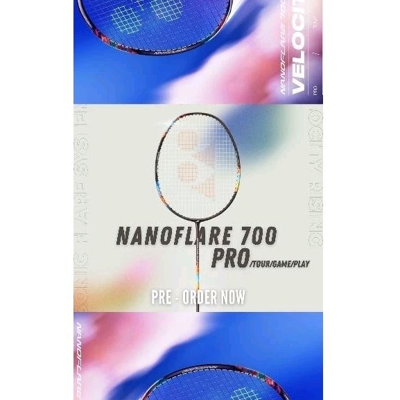 Raket Badminton Yonex Nanoflare 700 Pro NF Nano Flare 2nd Gen 2NF-700P Original